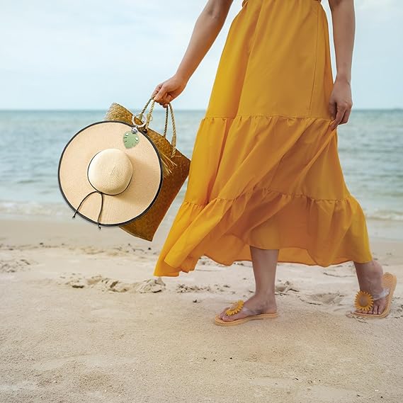 Hat Clip for Travel - Hat Holder Hanger Carrier for Hanging on Luggage Bags, Cruise Beach Travel Accessory Essentials
