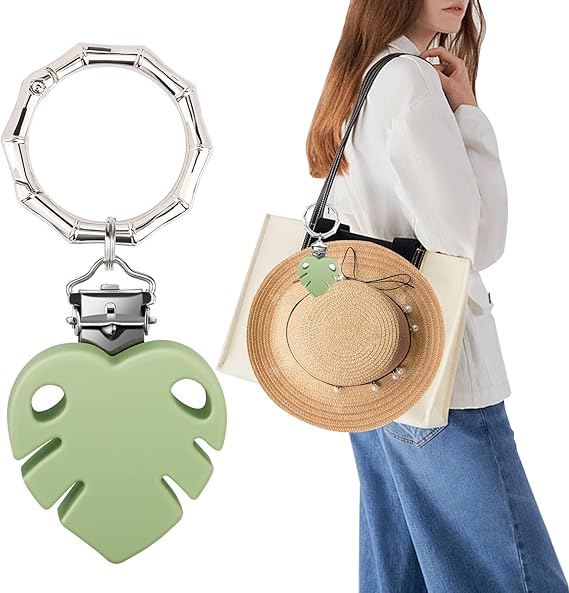 Hat Clip for Travel - Hat Holder Hanger Carrier for Hanging on Luggage Bags, Cruise Beach Travel Accessory Essentials