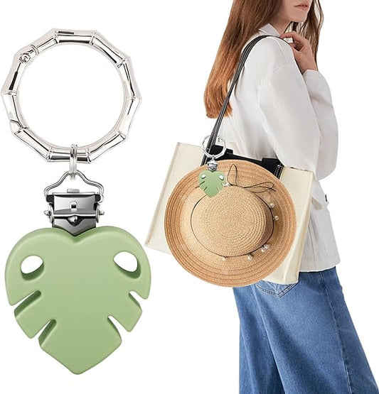 Hat Clip for Travel - Hat Holder Hanger Carrier for Hanging on Luggage Bags, Cruise Beach Travel Accessory Essentials