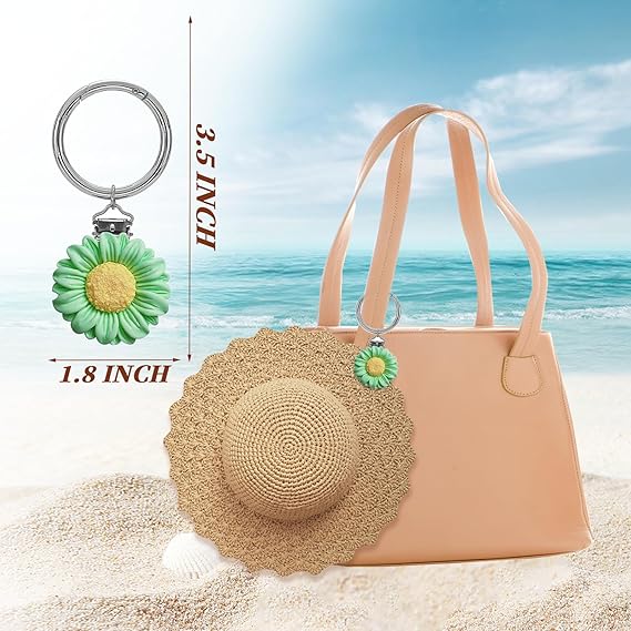 2Pcs Hat Clip for Travel on Bag - Beach Cruise Essentials Accessory for Handbag Backpack Luggage Purse Travel