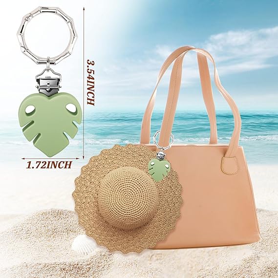 Hat Clip for Travel - Hat Holder Hanger Carrier for Hanging on Luggage Bags, Cruise Beach Travel Accessory Essentials